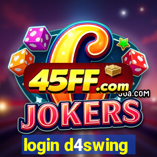 login d4swing